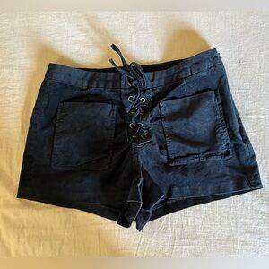Free People Lace Up Shorts
